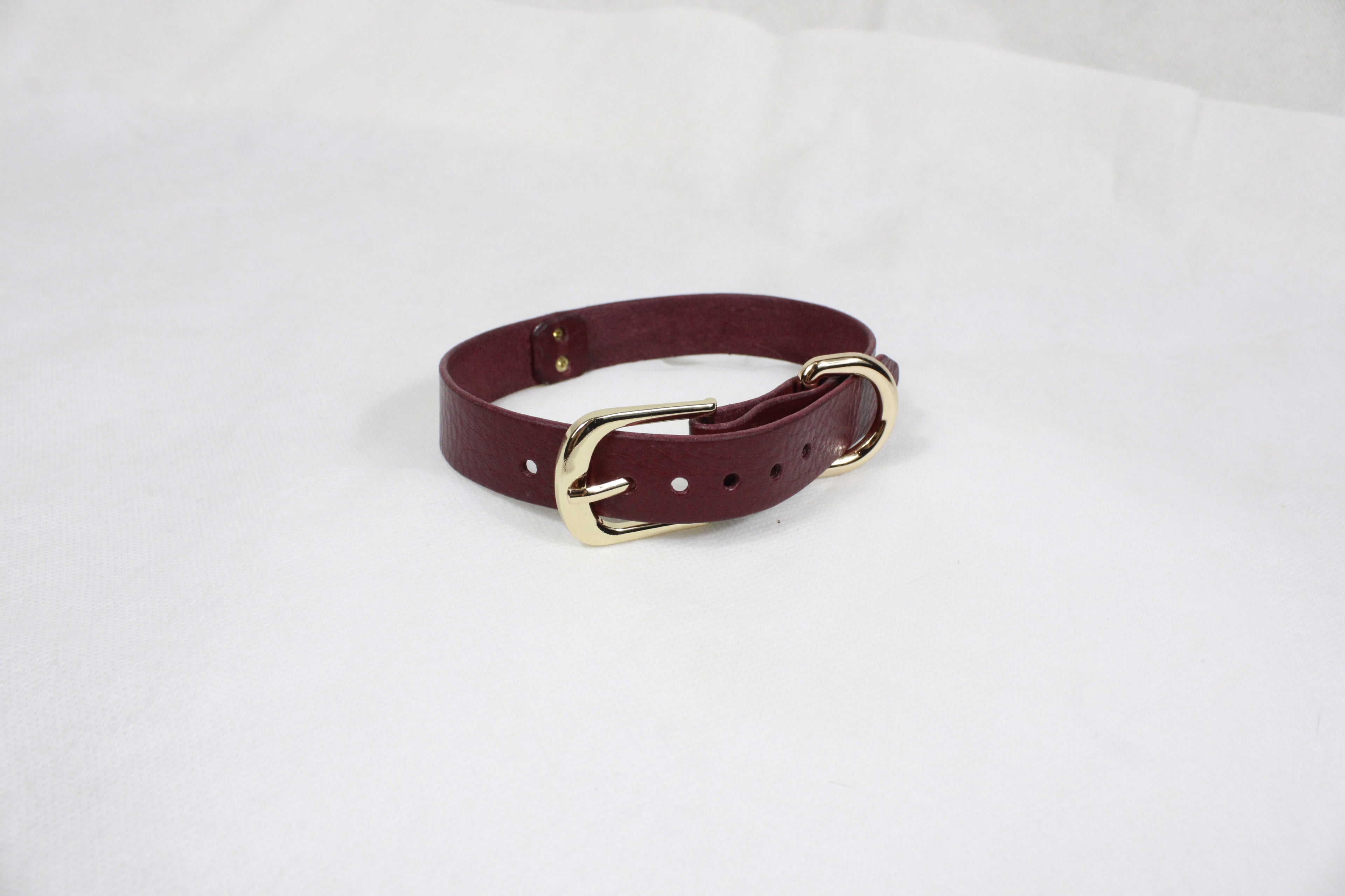Halsbänner fir Fraen Mintgréng Lieder O-Ring Choker Halsband fir BDSM Spill