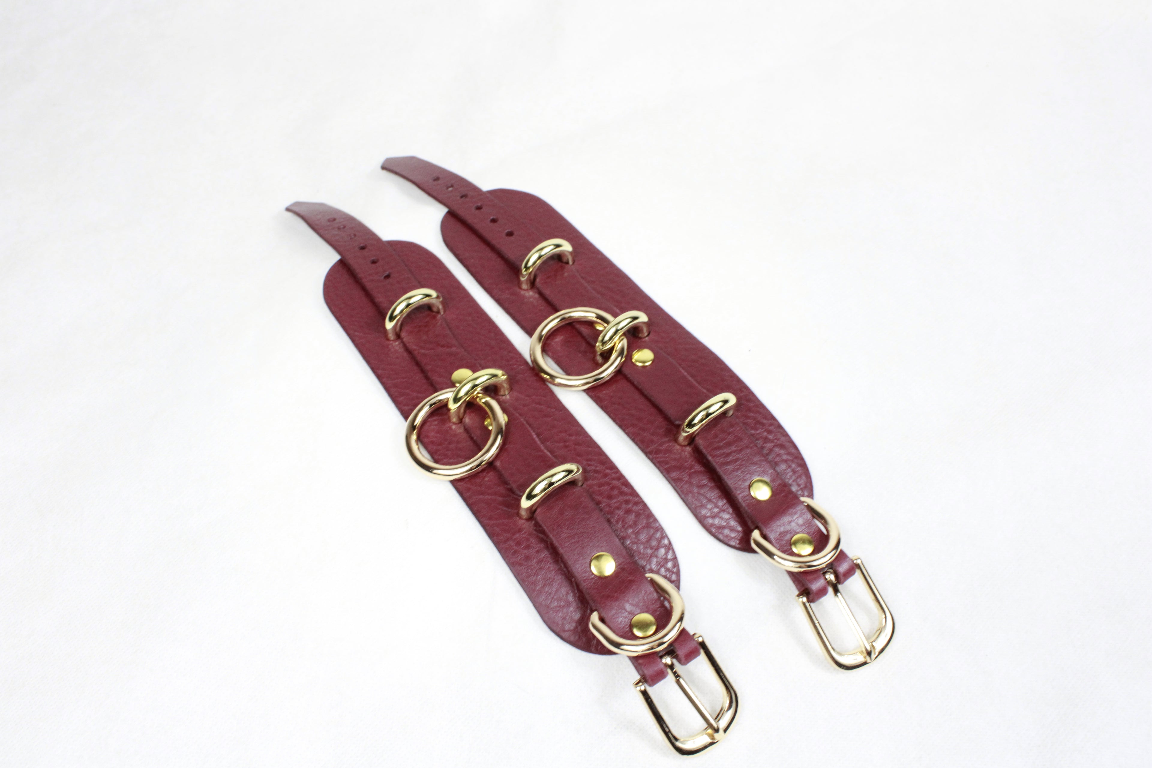 Wrist Cuffs- Adjustable Wrist  Ankle Restraints for BDSM Play