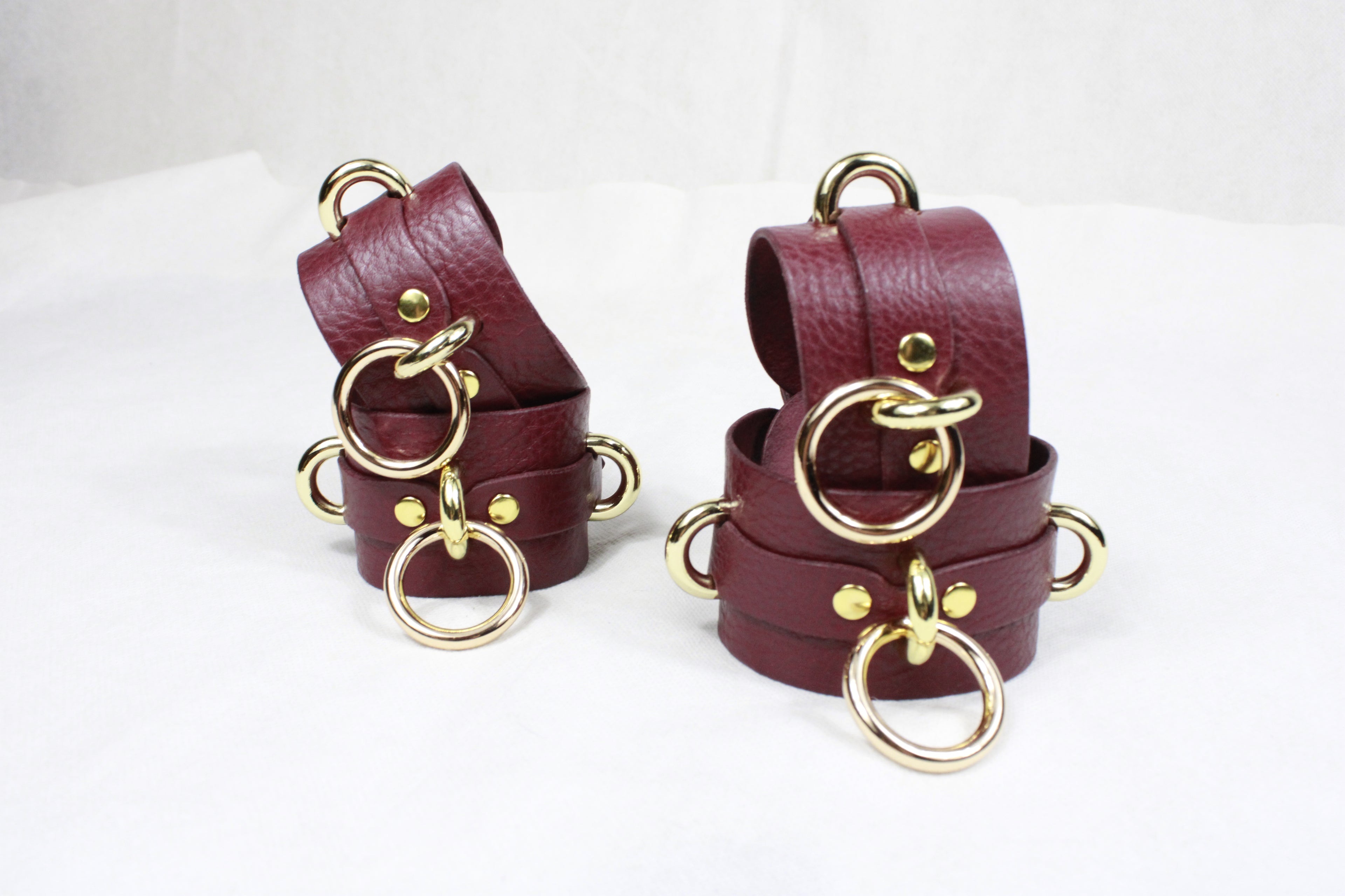 Wrist Cuffs- Adjustable Wrist  Ankle Restraints for BDSM Play