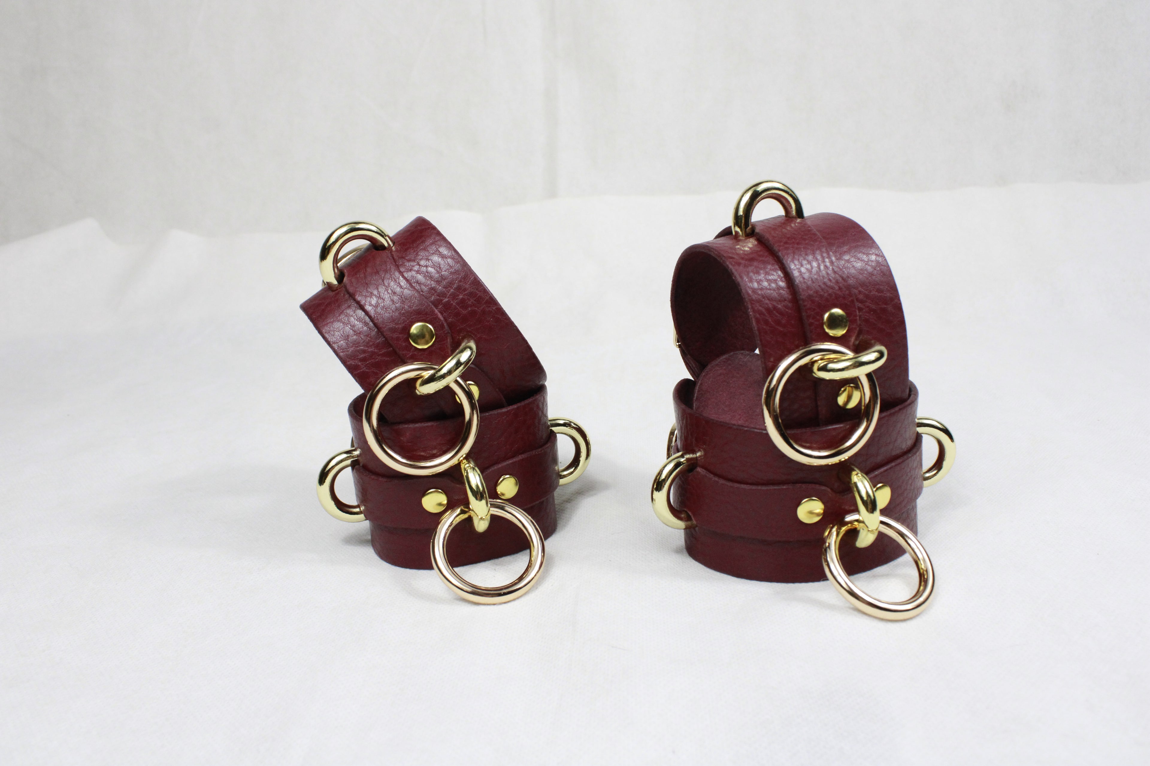Wrist Cuffs- Adjustable Wrist  Ankle Restraints for BDSM Play