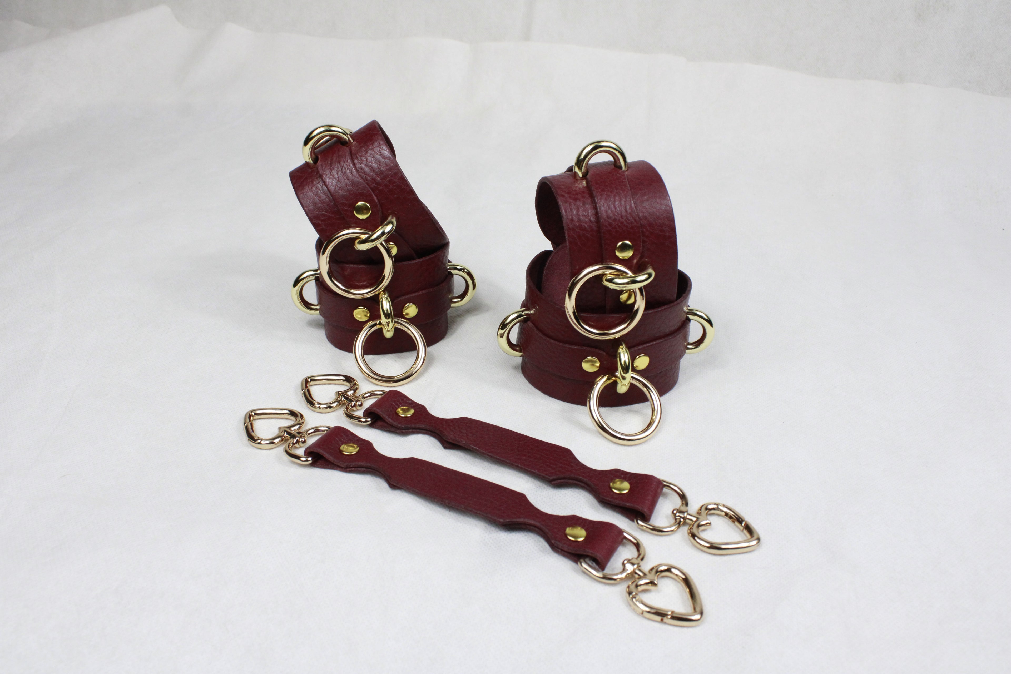 Wrist Cuffs- Adjustable Wrist  Ankle Restraints for BDSM Play