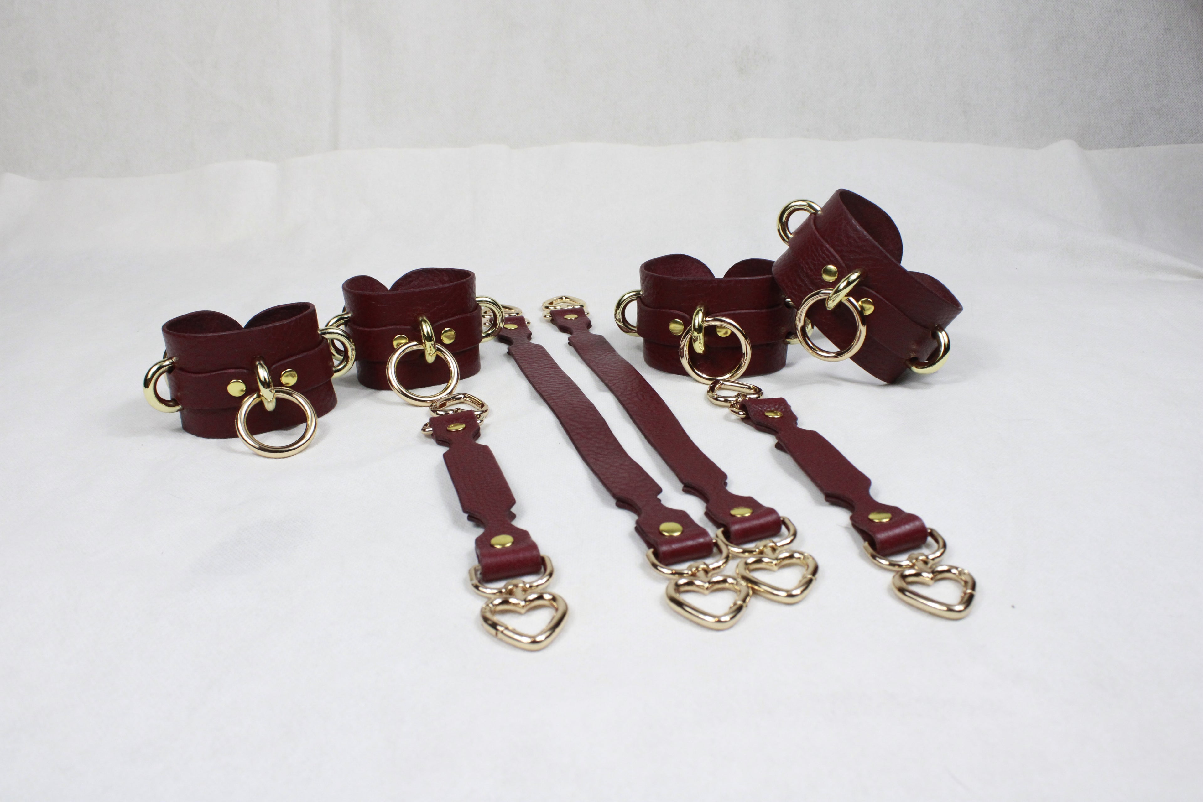 Wrist Cuffs- Adjustable Wrist  Ankle Restraints for BDSM Play