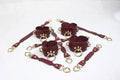 Wrist Cuffs- Adjustable Wrist  Ankle Restraints for BDSM Play