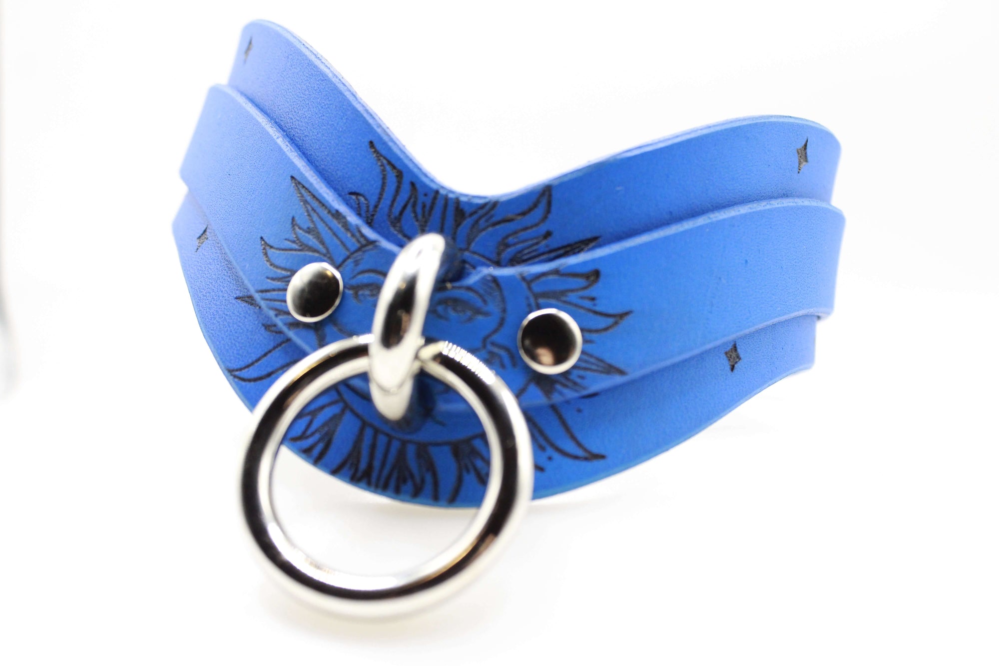 Collars For Women Sun Design BDSM Collar  Discreet Day Collar