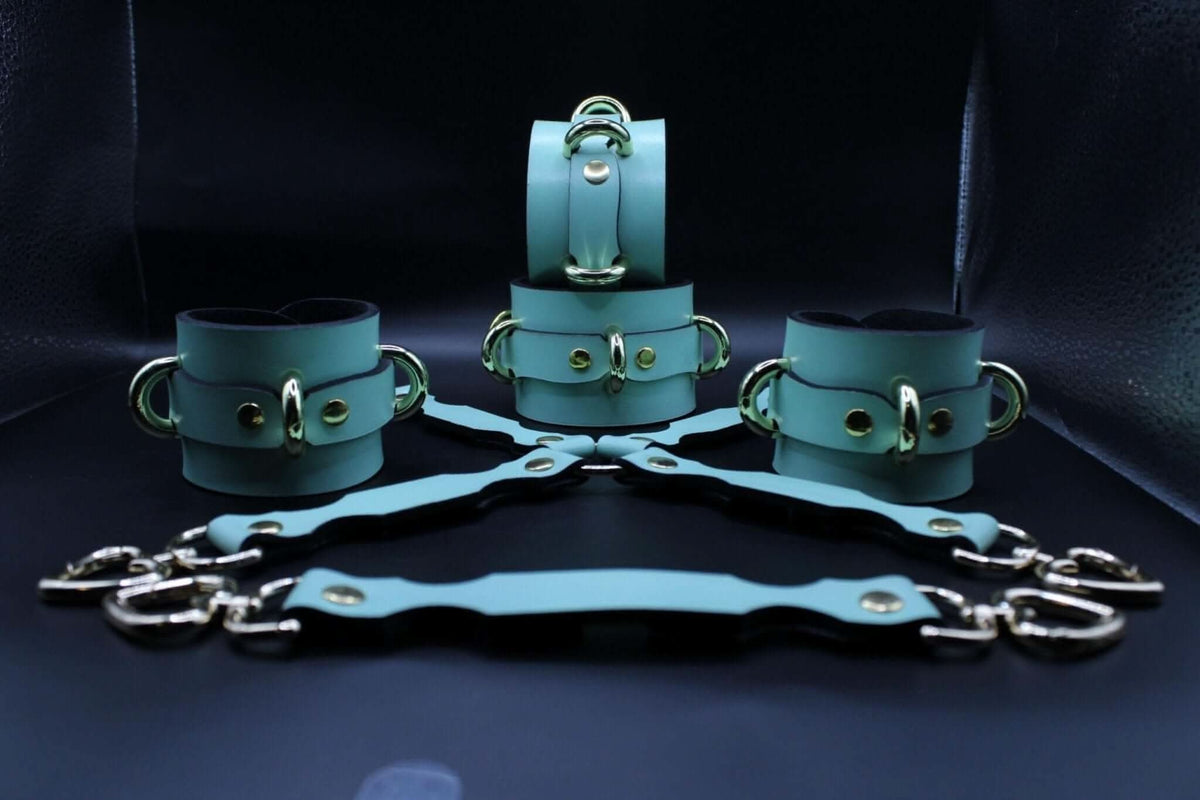 Custom Hand Restraints Wrist Cuffs- Adjustable Wrist Ankle Restraints for BDSM Play